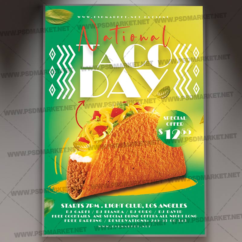 Download National Taco Day Template 1
