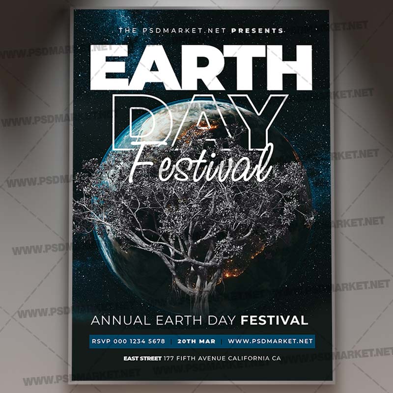 Download Earth Day Festival Template 1