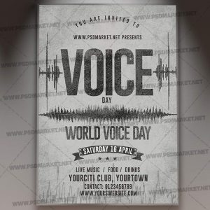 Download Voice Day 2021 Template 1