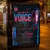 Download World Voice Day Template 3