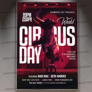 Download Circus Day Event Template 1