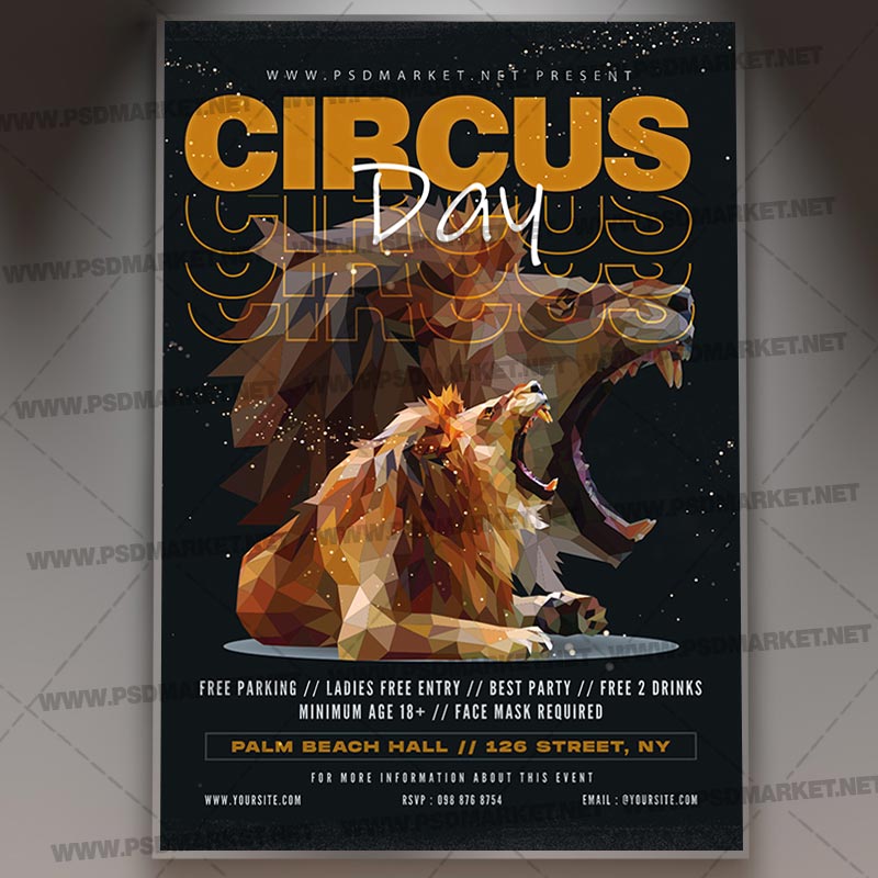 Download Circus Party Template 1