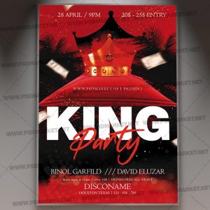 Download King Party Template 1