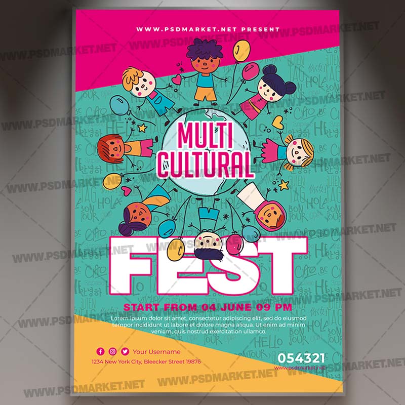 Download Multicultural Fest Template 1
