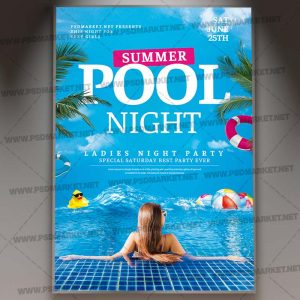 Download Pool Night Template 1