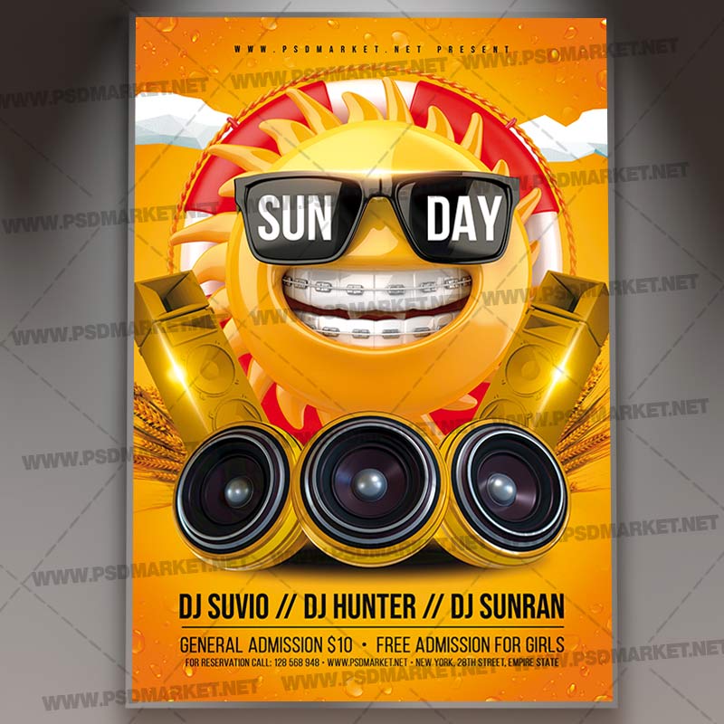 Download Sun Day Event Template 1