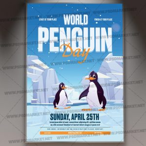 Download World Penguin Day Template 1