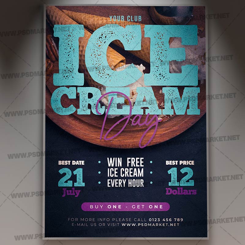 Download Ice Cream Day Event Template 1