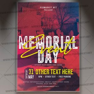 Download Memorial Event Template 1