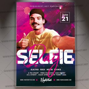 Download Selfie Day 2021 Template 1