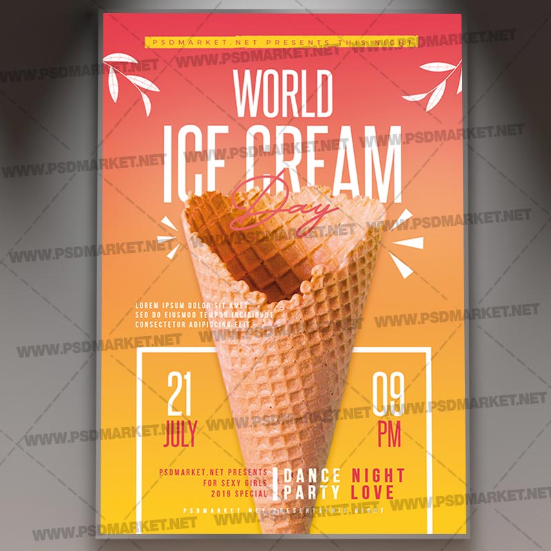 Download World Ice Cream Day Template 1