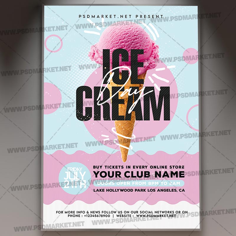 Download World Ice Cream Template 1