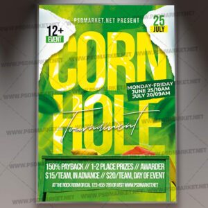 Download Cornhole Tournament Template 1