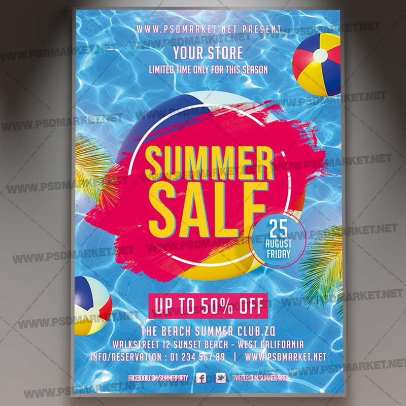 Download Summer Sale Event Template 1