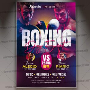 Download Boxing Day Event Template 1