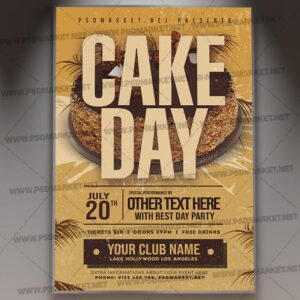 Download Cake Day Event Template 1