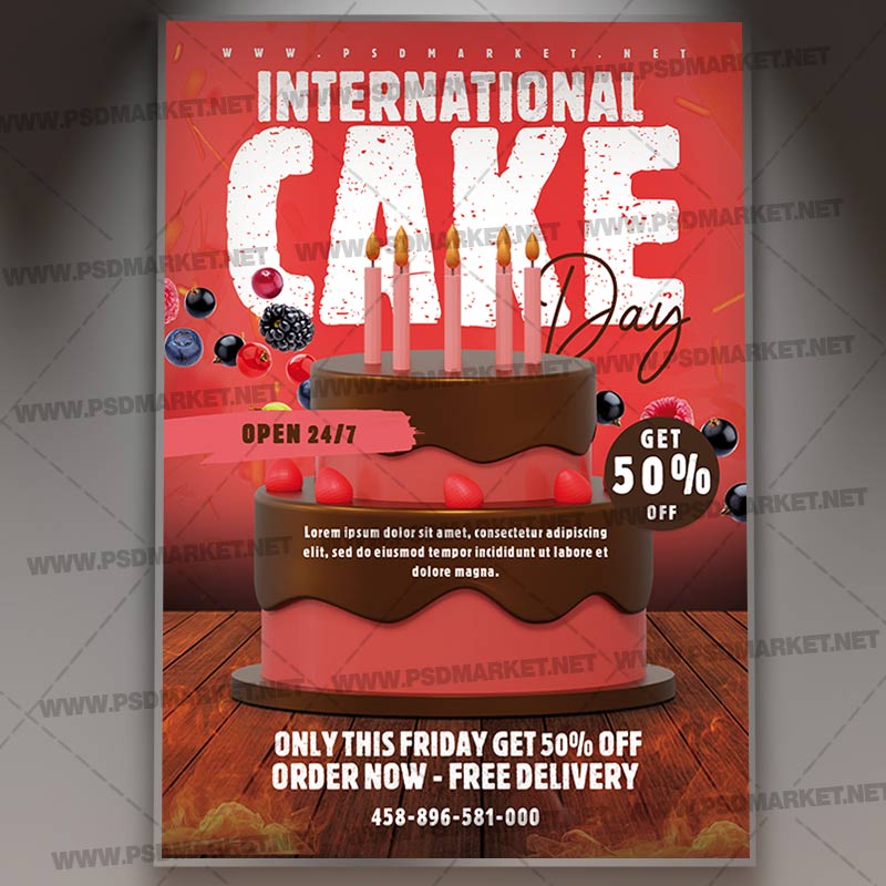 Download Cake Day Template 1