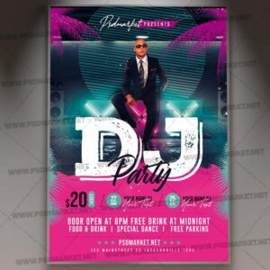 Download Dj Party Event Template 1