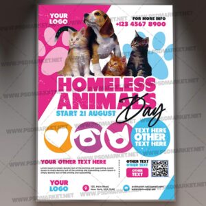 Download Homeless Animals Day Template 1