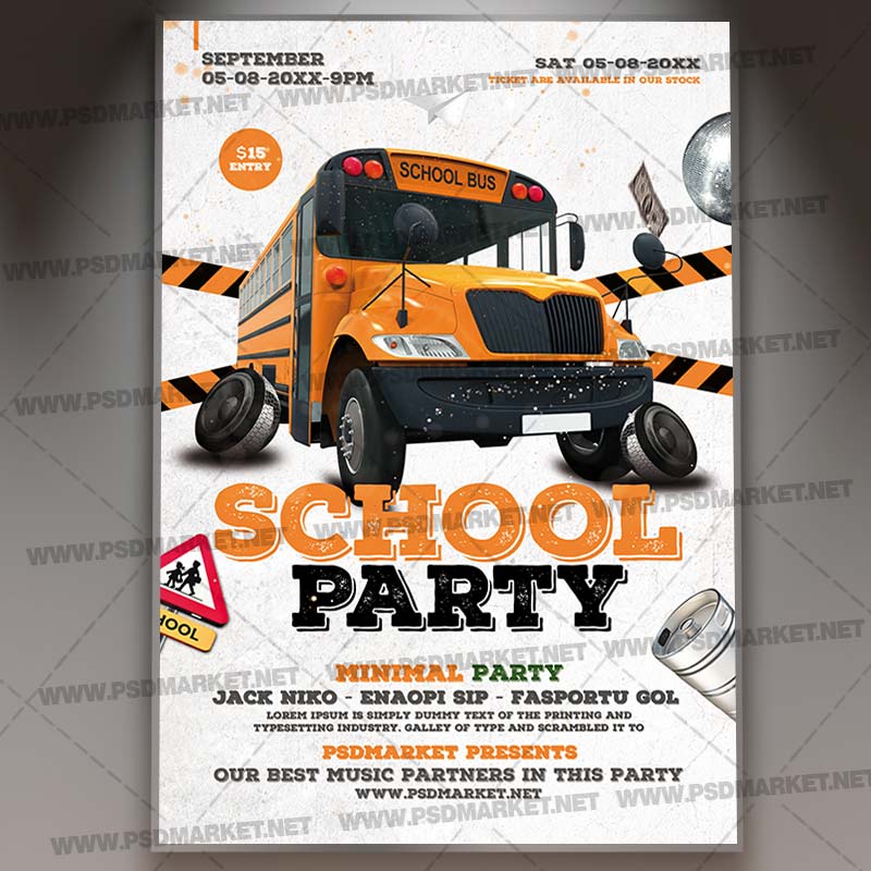 Download School Party Template 1