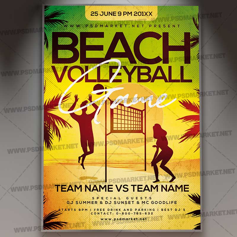 Download Volleyball Game Template 1