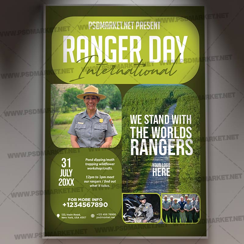 Download World Ranger Day Template 1