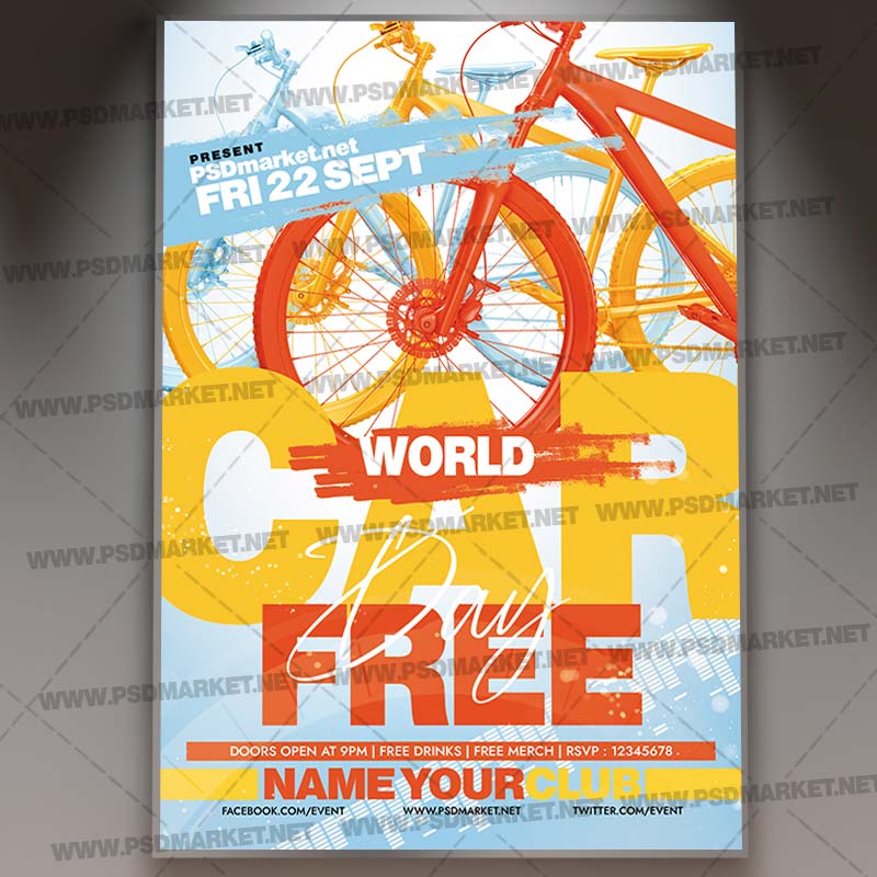 Download Carfree Day Template 1