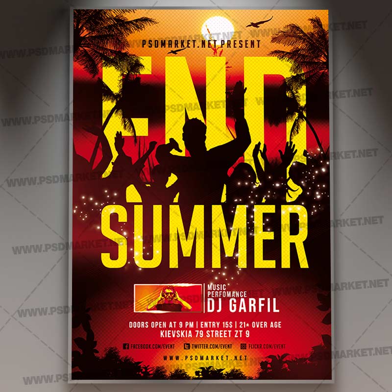 Download End Summer Template 1