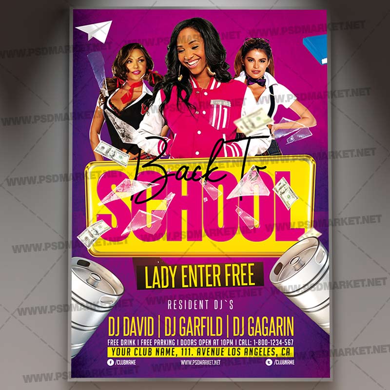 Download School Day Party Template 1