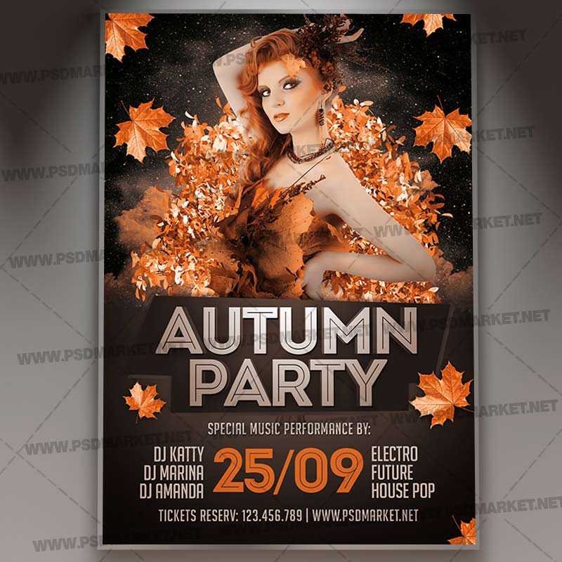 Download Autumn Party Event Template 1