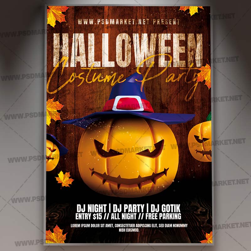 Download Halloween Costume Party Template 1