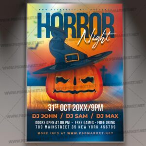Download Horror Night Template 1