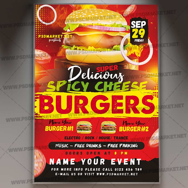 Download Super Burger Template 1