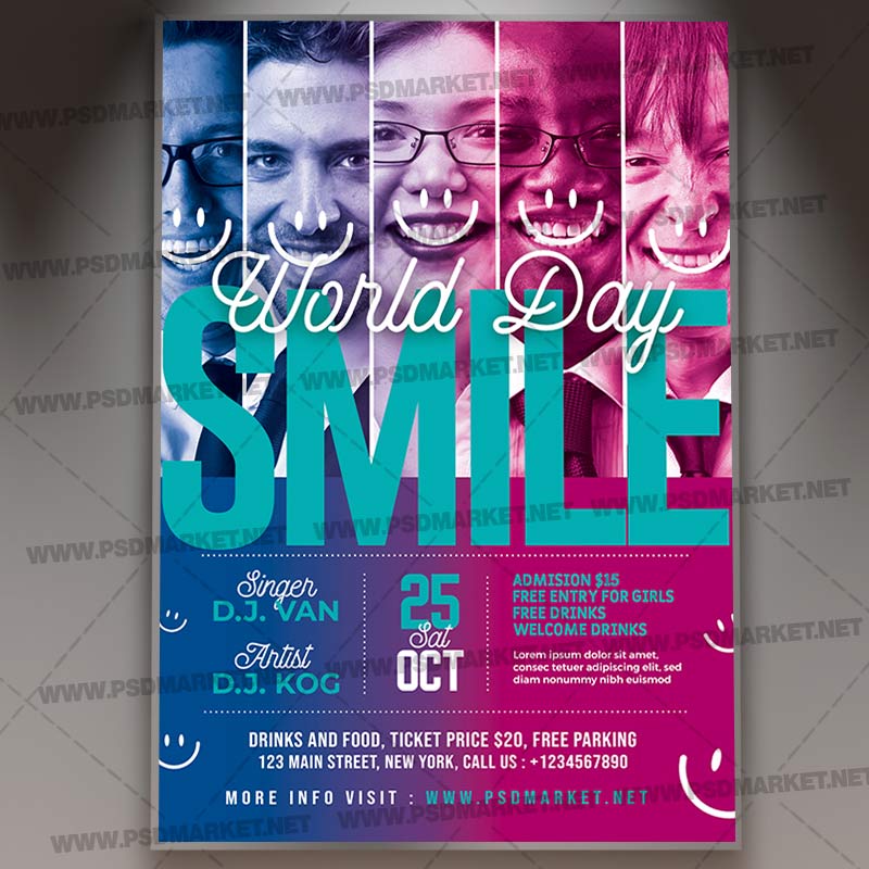 Download World Smile Day Template 1