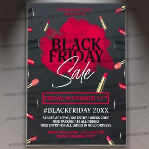 Download Black Friday Cosmetics Template 1