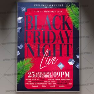 Download Black Friday Night Event Template 1
