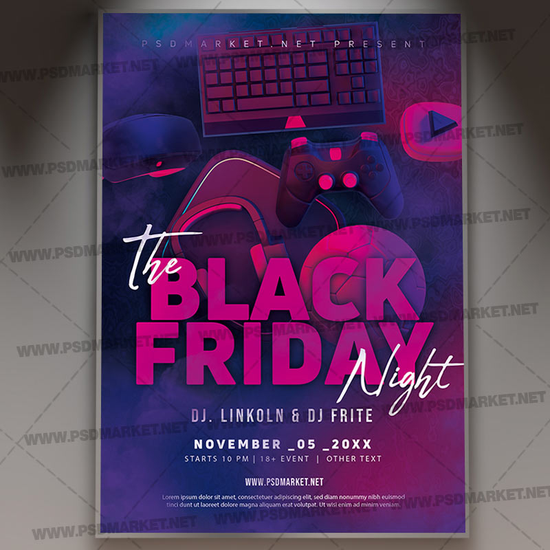 Download Black Friday Night Template 1