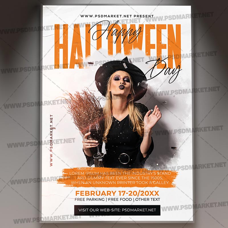 Download Happy Halloween Day Template 1
