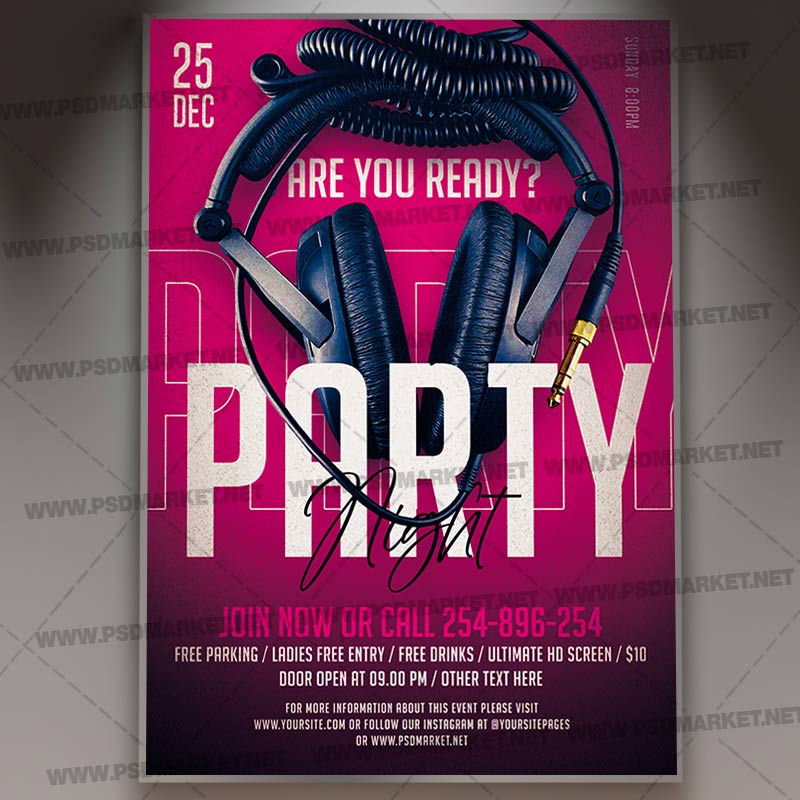 Download Party Night Template 1