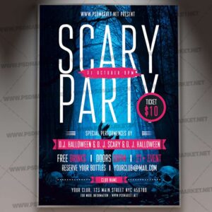 Download Scary Night Party Template 1