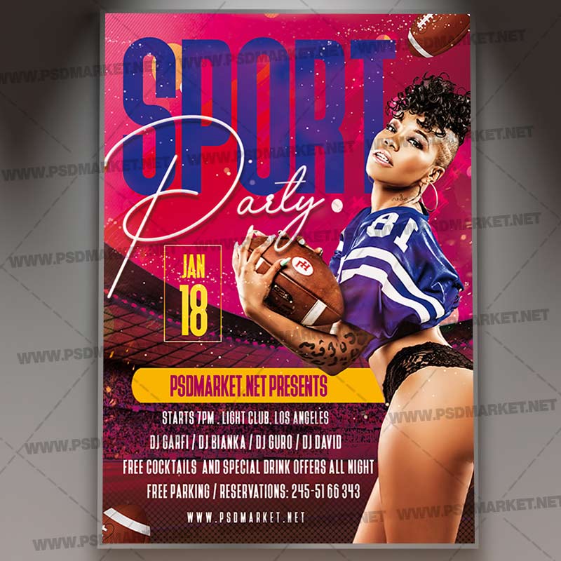 Download Sport Party Template 1
