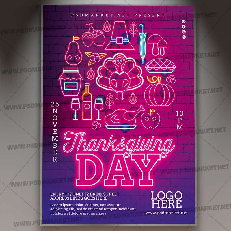 Download Thanksgiving Day Template 1