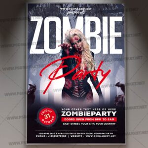 Download Zombie Party Template 1