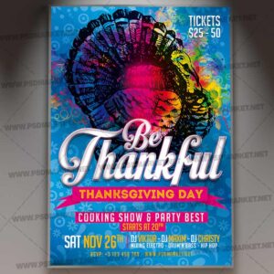 Download Be Thankful Template 1