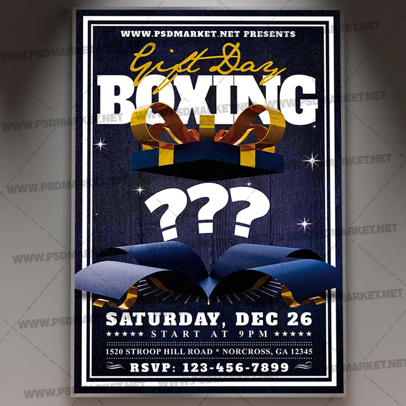 Download Boxing Gift Day Template 1