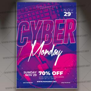 Download Cyber Monday Off Template 1