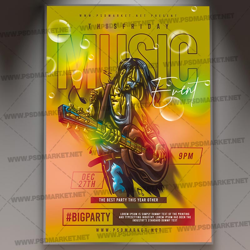 Download Music Event Template 1