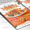 Download Thankful Dinner Template 2