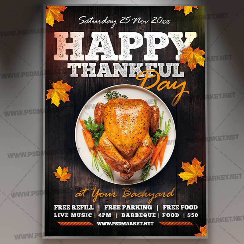 Download Thankful Event Template 1