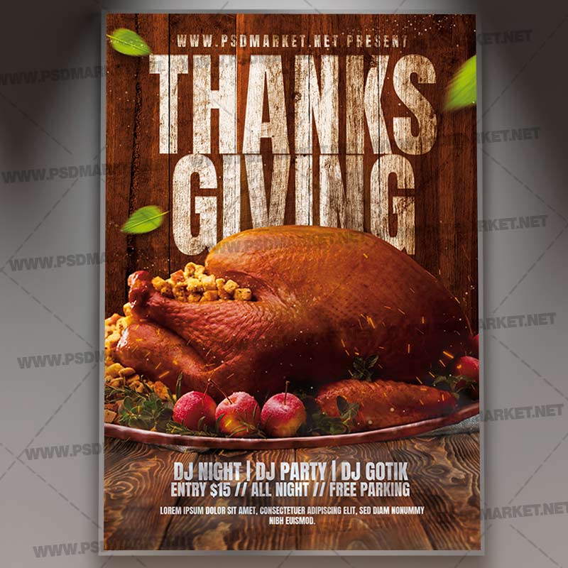 Download Thanks Giving Day Template 1
